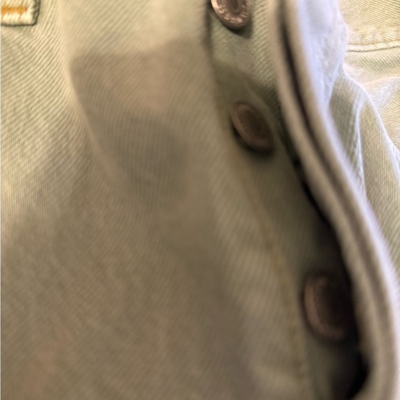 Vintage Sage Mint Green Button Fly Levi’s 501 26x30 Straight Leg BOHO 90’s - Picture 13 of 13